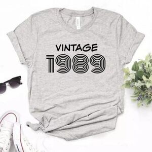 Vintage 1989 Soft Graphic Tee Shirt